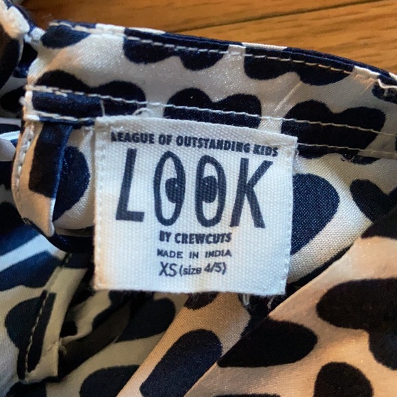 Navy Hearts Dress - Picture 7 of 8